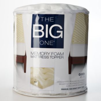 The Big One Memory Foam Mattress Topper (Any Size) Only $23.99! (Free Shipping at $25!)