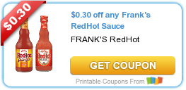 Coupons: Frank’s Red Hot, Carnation, and Kellogg’s (12/3/14)