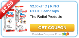 Coupons: Liquid Plumbr and Ring Relief Ear Drops