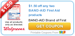 Coupons: Band-Aid, The Skeleton Twins, Dawn of the Planet of the Apes, JIF, V8, Palmolive, and BIC