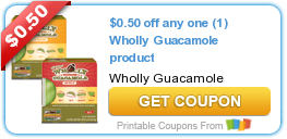 New Coupon for Wholly Guacamole!