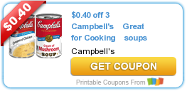 Coupons: Campbell’s. Barilla, and Jennie-O