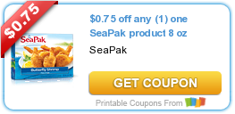 New Coupons for SeaPak and BIC