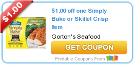 Save $2 on Gorton’s Smart and Crunchy Fish Products!