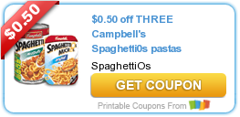 New Spaghetti0s Coupon Available to Print!