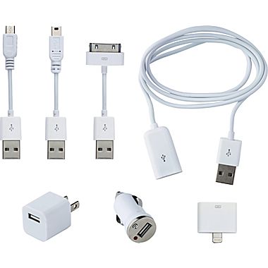 All In One Charging Kit With Lightning Pin Adapter—$7.99!