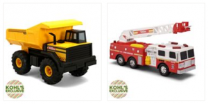 Tonka Mighty Dump Truck and Spartans Fire Engine Only $23.99 Each!