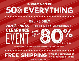 Up to 80% Off Justice Clearance + Free Shipping wyb 4 Items!