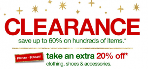 Extra 20% Off Target Clearance Apparel Online and In Stores!