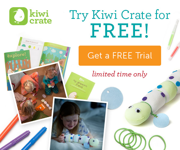 Kiwi Crate Glowworm Craft Sample Only $3.95 Shipping!