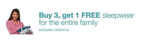 Buy 3, Get 1 Free Sleepwear For the Family!