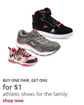 BOGO 1 Shoes Kmart