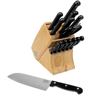 Chicago Cutlery 15pc Essentials Block Cutlery Set—$34.99!