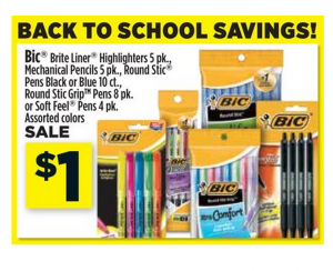 FREE BIC Products at Dollar General This Week!
