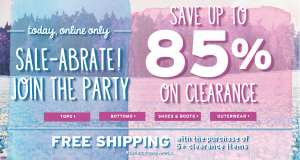Up to 85% Off Justice Clearance + FREE Shipping wyb 5 Items!