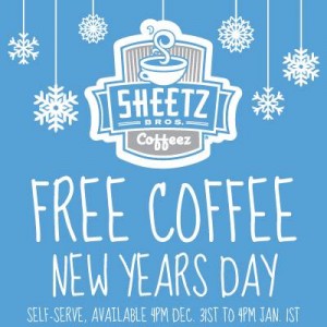 FREE Coffee or Hot Chocolate at Sheetz!