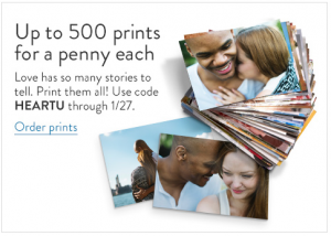 Snapfish penny prints