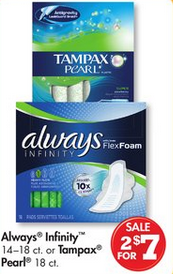 FAMILY DOLLAR: Tampax Pearl Only $2.50!