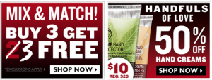 FREE Shipping at The Body Shop Today Only!