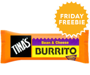 SavingStar Friday Freebie: Tina’s Burrito SavingStar Friday Freebie: Tina’s Burrito