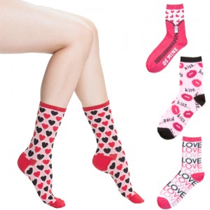 6-Pack of Valentine’s Day Socks Only $6.99 Shipped!