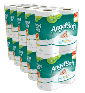 Angel Soft Toilet Paper $0.46 Per Double Roll Shipped!