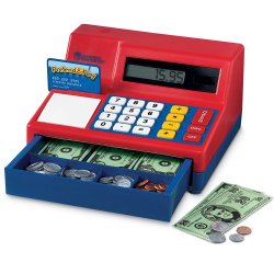 Learning Resources Pretend & Play Calculator Cash Register $19.99 (originally $39.99)