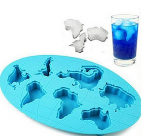 Fun Silicone Ice Mold in the Shape of Continents Just $3.24 Shipped!