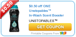 6 New Downy Unstopables Coupons!