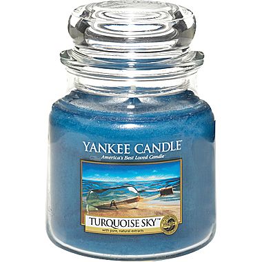 Yankee Candle® Turquoise Sky Medium Jar Candle Only $4.99!