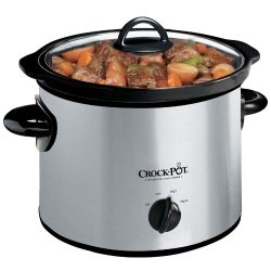 Crock-Pot 3-Quart Round Manual Slow Cooker $19.79 {originally $24.99}