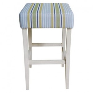 Blue Striped Square Barstool Only $34.98!