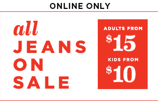 All Jeans on Sale at Old Navy!