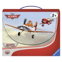 Ravensburger Disney Planes: In the Air – 4 Shaped Puzzles in a Suitcase Box with Handle – $4.04!