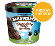 FREE Ben & Jerry’s Mini Cup Ice Cream Today!