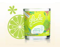 Glade Spring Collection candles