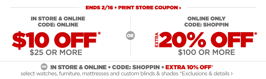 $10 Off $25 JCPenney Coupon | Online and In Stores!