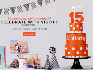 Shutterfly: FREEBIES for New Customers and $15/$30 for Existing Customers!