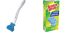 Scotch-Brite® Disposable Toilet Bowl Scrubbers Starter Kit Just $3.99 + 6 Refills Just $2.99!