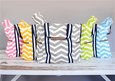 Cute Roomy Chevron Tote w/ Diaper Changer Just $15.99!