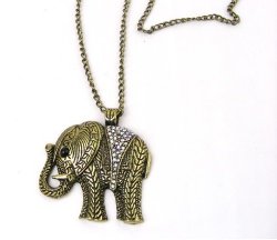Vintage Elephant Pendant Just $3.96 Shipped!