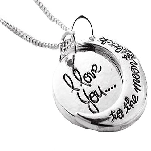 “I Love You To The Moon and Back” Necklace—$8.99 Shipped!