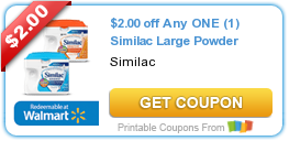 Coupons: Similac and Breyers Gelato