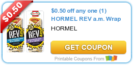 Two New Hormel Rev Wrap Coupons!