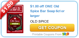 Four New Old Spice Coupons | Soap, Body Spray, Body Wash, and Deodorant