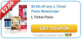 Coupons: L’Oreal Paris and Speed Stick Gear