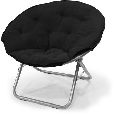 Mainstays Large Microsuede Saucer Chair—$19!