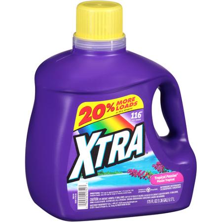 WALMART: Xtra Laundry Detergent Only 3¢ per Load!