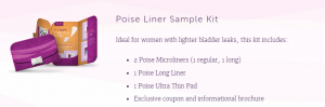 Reminder! Free Poise Liner Kit