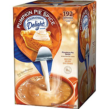 International Delight® Pumpkin Pie Spice Creamer, 192-ct—$13.19!